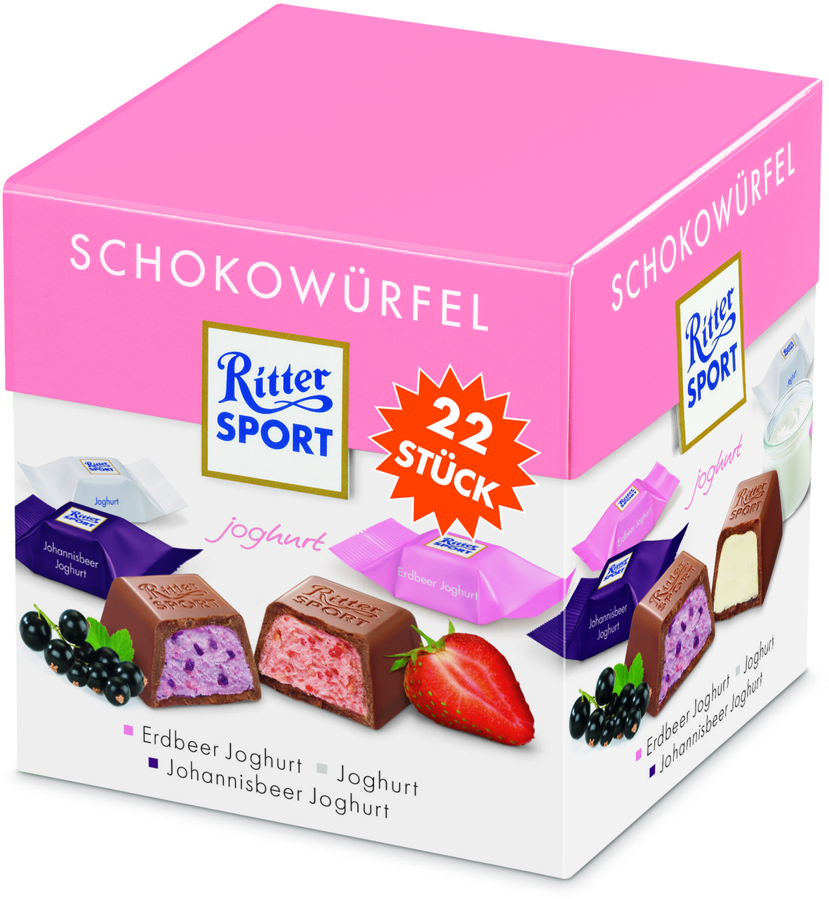 Ritter Sport Choco Joghurt mix 176 гр.