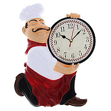 Настенные кухонные часы «Повар» 24×30 см