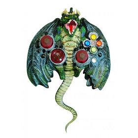 Джойстик игровой для ПК Дракон Dragon Fire USB, проводной, зеленый