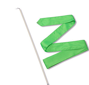 Ленты для художественной гимнастики (Цвет радужный,синий,зелёный), фото 2