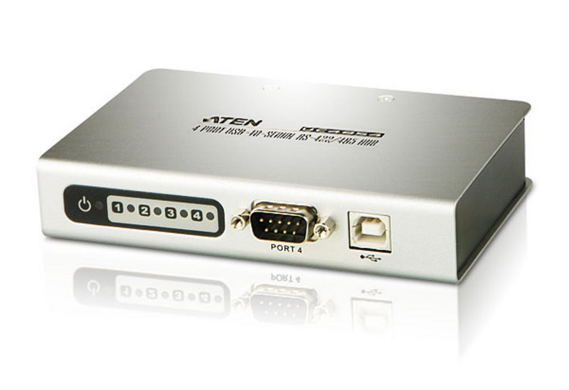 4-портовый концентратор с переходником USB-последовател ATEN UC4854-AT