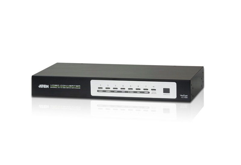 Универсальный A/V – HDMI переключатель с масштабированием ATEN VC1080-AT-G