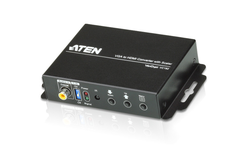 Конвертер VGA в HDMI с функцией масштабирования ATEN VC182-AT-G