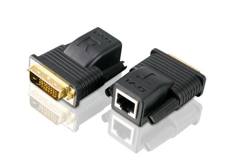 Удлинитель Mini Cat 5 DVI ATEN VE066-AT