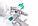 Краскораспылитель AG 810 HVLP, гравитационный, сопло 0,8 мм и 1 мм Stels, фото 4