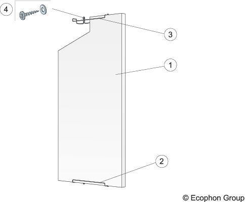 Вертикальный настенный звукопоглотитель Ecophon Hygiene Advance Wall - фото 7 - id-p74106470
