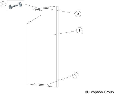 Вертикальный настенный звукопоглотитель Ecophon Hygiene Foodtec Wall - фото 7 - id-p74106475