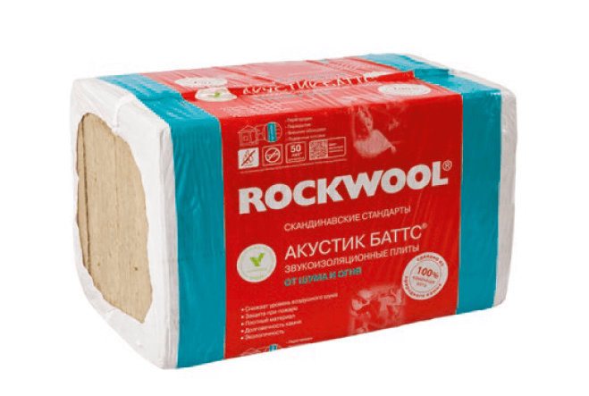 Звукопоглощающие плиты ROCKWOOL Acoustic Batts - фото 1 - id-p74106605