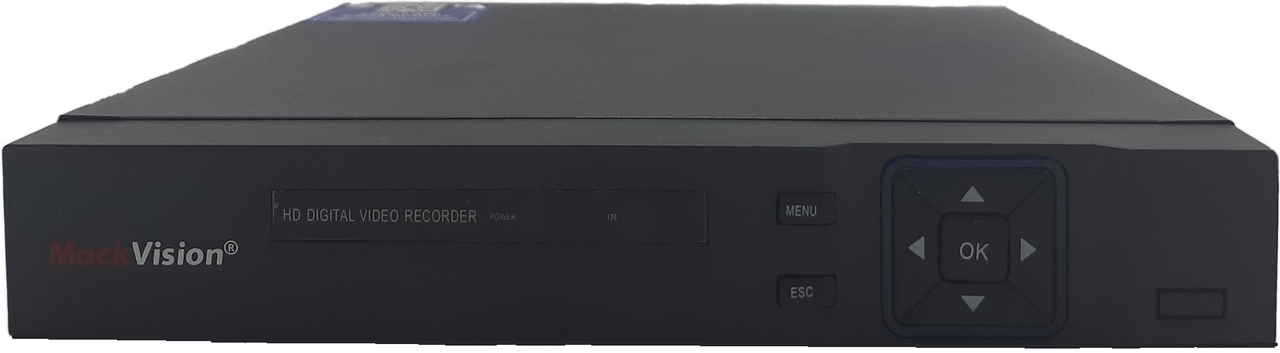 8-ми Канальный AHD видеорегистратор с функцией распознавания лиц и просмотром через интернет, MackVision MV-60 - фото 4 - id-p74106817