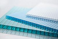 Сотовый поликарбонатный лист прозрачный Skyglass 2100х12000х4мм