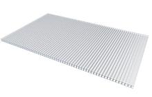 Сотовый поликарбонатный лист прозрачный Woggel 2100х6000х8 мм