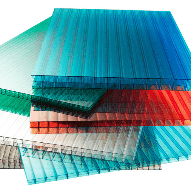 Сотовый поликарбонатный лист цветной Skyglass 2100х6000х10мм
