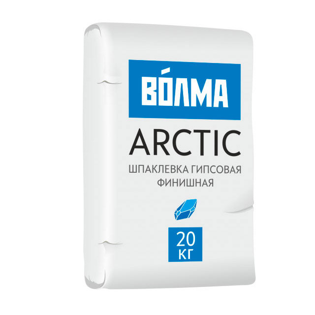 Шпаклёвка гипсовая финишная "ВОЛМА-Arctic"