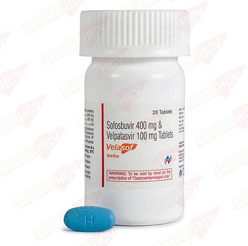 Velasof (Sofosbuvir 400 mg + Velpatasvir 100 mg) Препарат для лечения гепатита С, фото 2