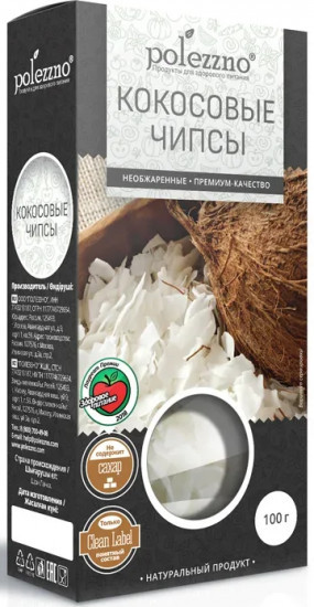 Чипсы кокосовые