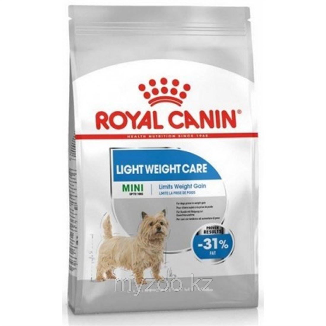 Royal Canin Mini Light 3 kg Корм для собак мелких пород склонных к избыточному весу