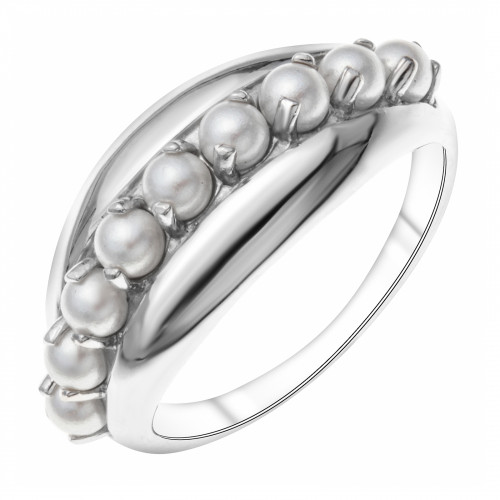 Серебряное кольцо с жемчугом Teosa 1000-0371-PL