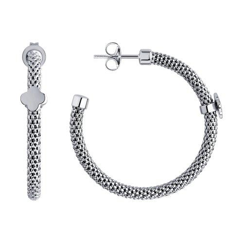 Серьги из серебра SOKOLOV 94024698