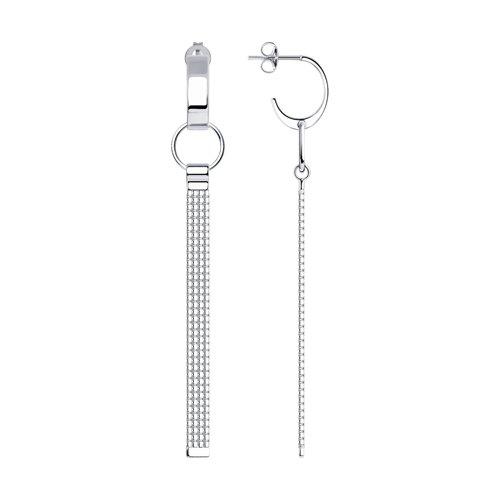Серьги из серебра SOKOLOV 94024696