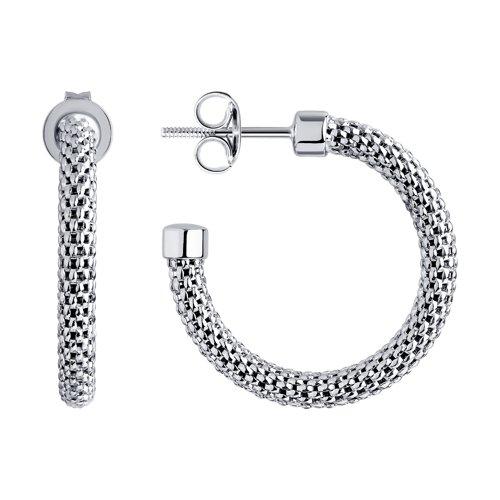 Серьги из серебра SOKOLOV 94024697