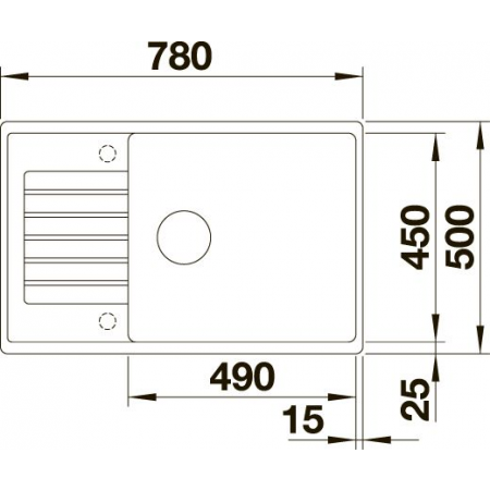 Мойка BLANCO Zia XL 6 S compact - белый (523277) - фото 2 - id-p74138801