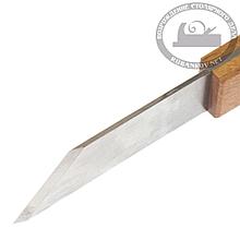Нож разметочный ПЕТРОГРАДЪ, модель N2, с косой правой заточкой 45град, 165мм/20мм