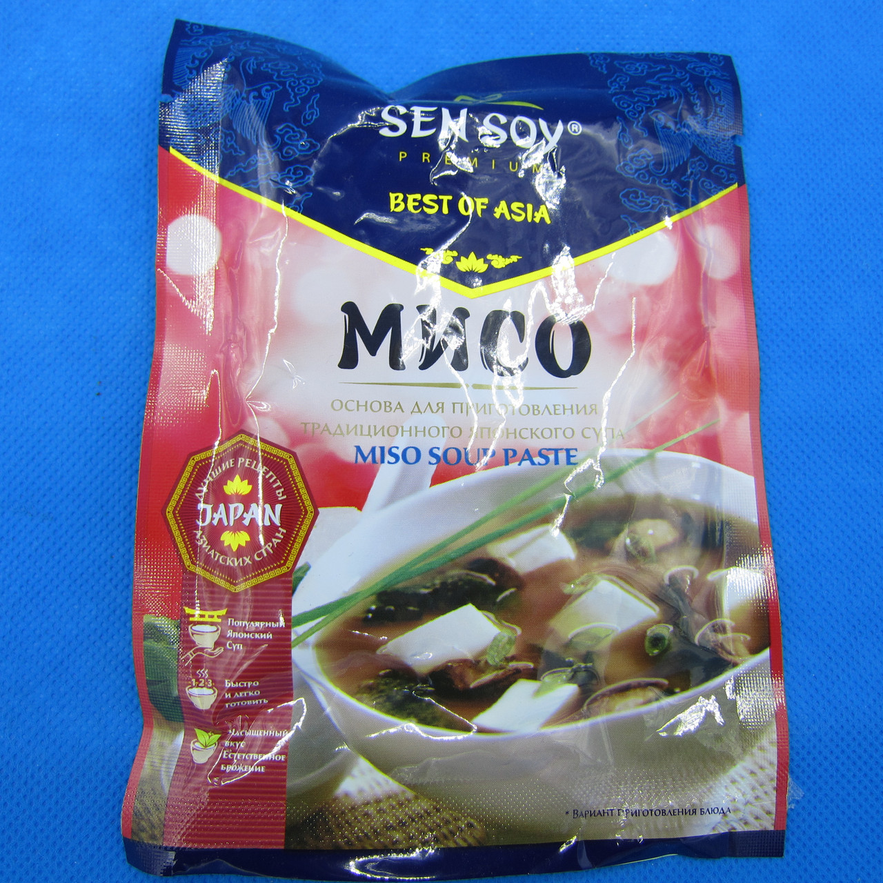 MISO SOUP PASTE / основа для приготовления японского супа 80 гр.
