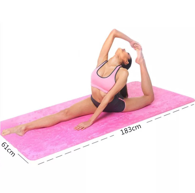 Йога мат коврик для фитнеса каримат (размеры: 61*183*1 см) - фото 3 - id-p74143294