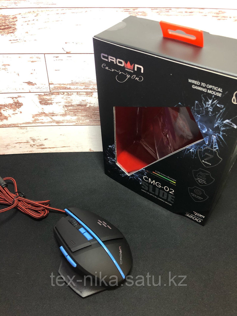 Игровая мышь Crown cmg-02