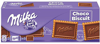 Печенье Milka Choco biscuits 150гр (14шт-упак)