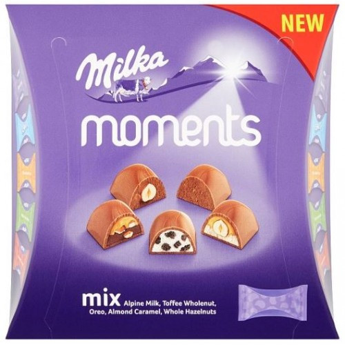 Конфеты Milka Moments Mix 97гр (16шт-упак) /Европа/