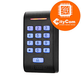 Панель контроля доступа SmartLock DS-SN-K2D кнопки+ карта + WG26. СКУД. Панель накладная. Сенсорная. Арт.6213