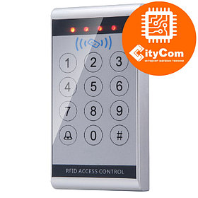Панель контроля доступа SmartLock DS-SN-K13D кнопки+ карта + WG26. СКУД. Панель накладная. Сенсорная. Арт.6216