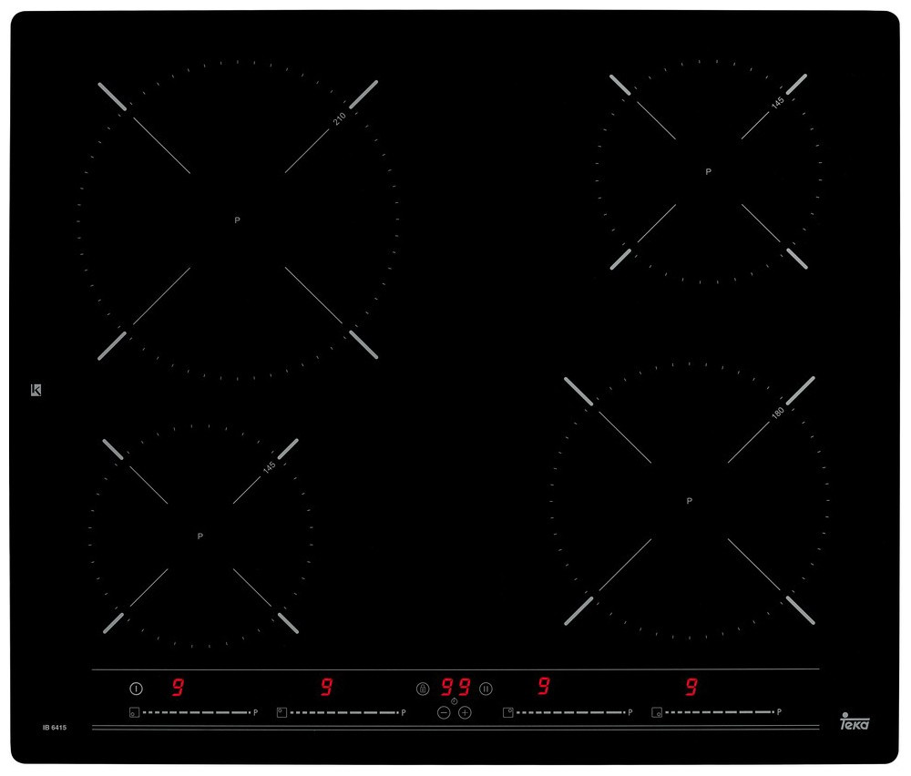 Варочная поверхность TEKA (IB 6415) черный - фото 1 - id-p74146012