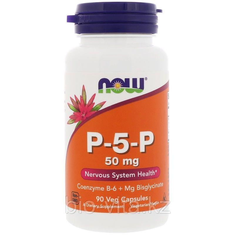 Now foods P-5-P 50 мг. 60 капсул.
