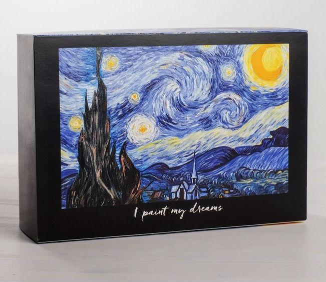 Коробка складная «Звездная ночь и другие», 16 × 23 × 7.5 см - фото 3 - id-p74146855