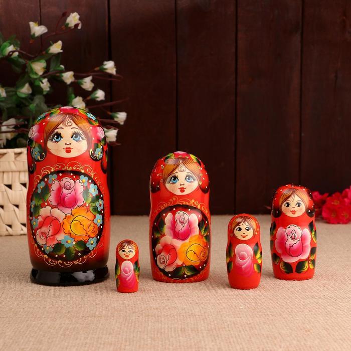 Матрёшка «Акрил », 5 кукольная, 17 см