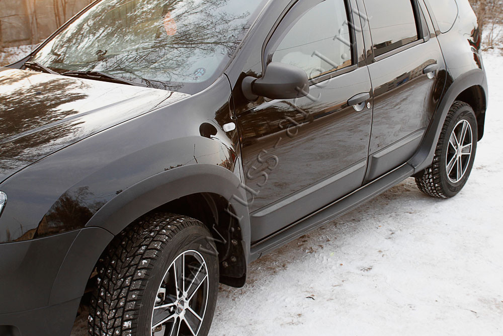 Молдинги на двери Renault Duster 2010- - фото 1 - id-p7302556