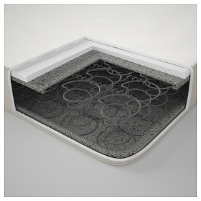 Пружинный матрас 80х200 ХУСВИКА жесткий ИКЕА, IKEA, фото 2