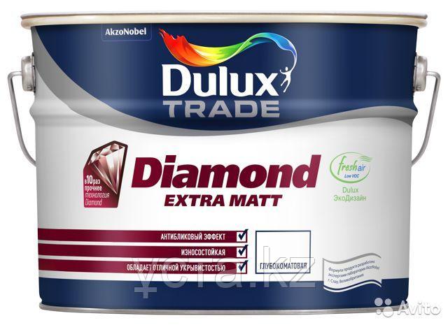 Глубокоматовая водно-дисперсионная краска повышенной износостойкости Dulux Diamond Extra Matt