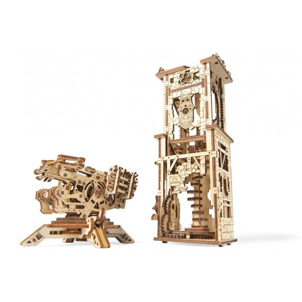 Конструктор 3D-пазл Ugears Башня-аркбаллиста 292 детали