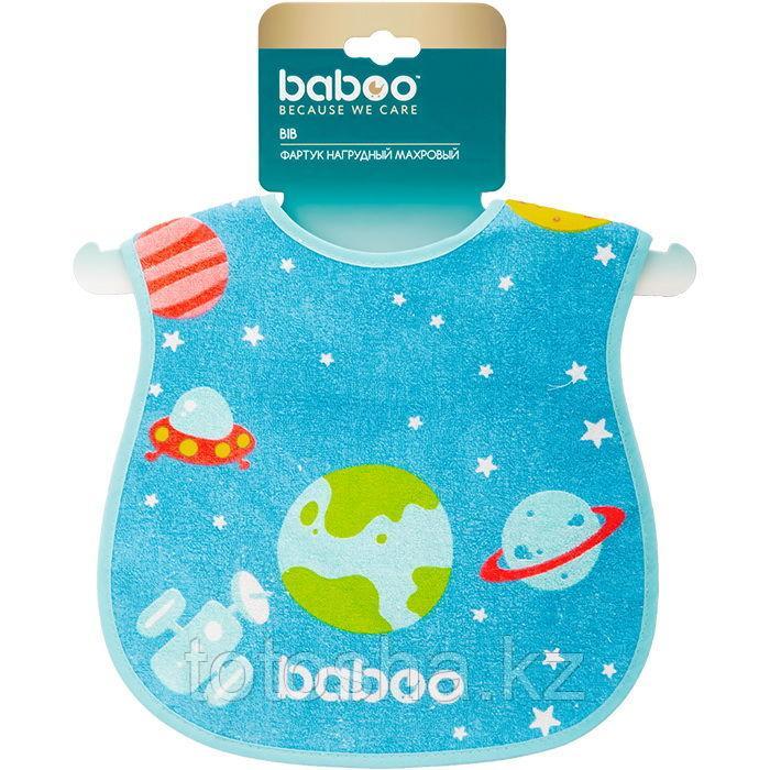 Фартук нагрудный Space махровый (х/б с полимерн. пленкой) 12 м+ Baboo 11-204