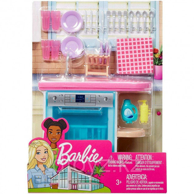 Barbie Игровой набор Мебель для кукол "Посудомоечная машина" - фото 1 - id-p74173954