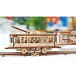 Конструктор 3D-пазл Ugears Трамвайная линия 284 детали, фото 2