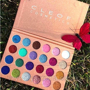 Палетка глиттеров Cleof cosmetics