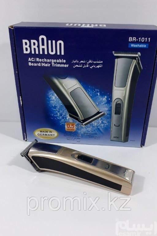 Беспроводная машинка для стрижки | Триммер | BrAun BR-1011 - фото 4 - id-p74205470