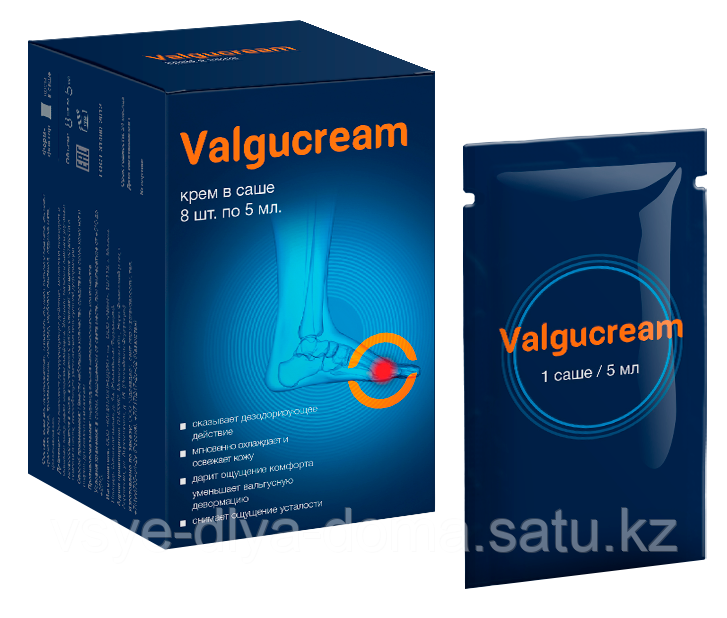 Valgucream — крем от вальгусной деформации