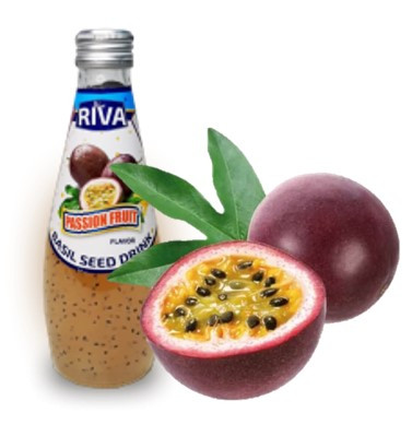Напиток Семена базилика с ароматом  Маракуйя Passion fruit 290 мл (24шт-упак)