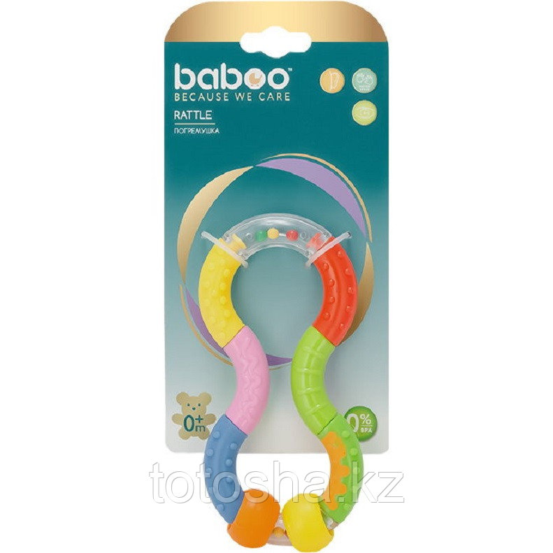 Погремушка Головоломка 0 м+ Baboo 15-002