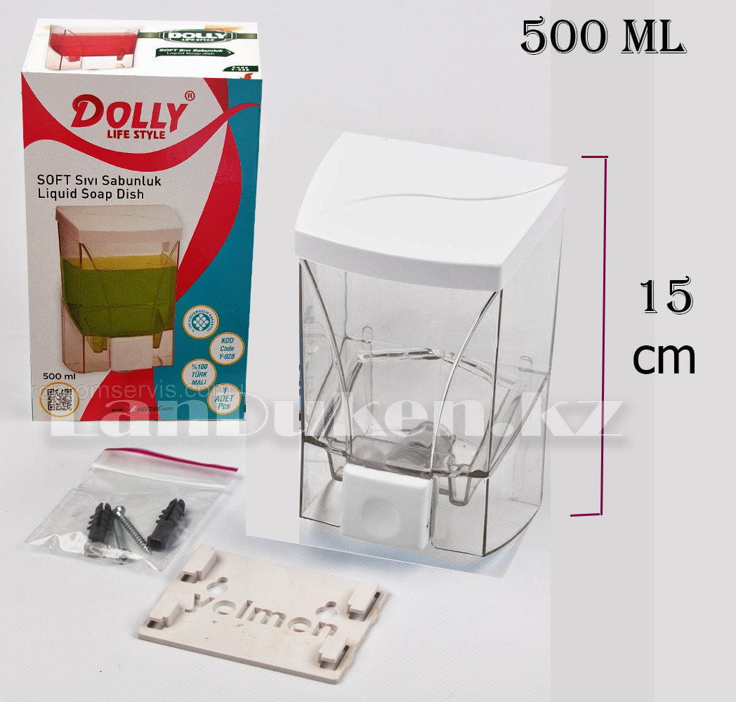 Диспенсер для жидкого мыла Dolly 500 мл дозатор мыла (Y-028)